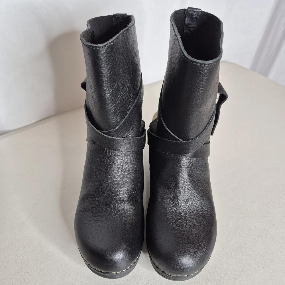 Calou Stockholm Julia Open Back Clog Bootie - Size 37